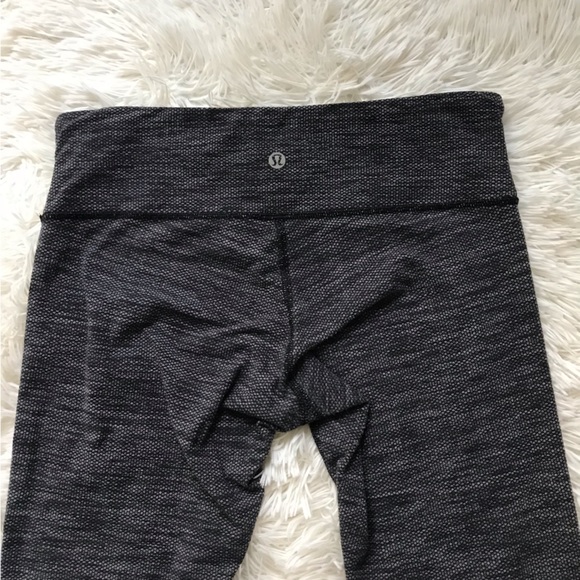 Lululemon Wunder Under Heathered Textured Leggings Size 6 - Picture 7 of 14